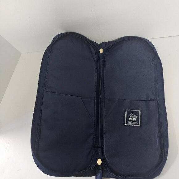 Toss Designs Pouch Blue Floral Utility Boho Cottage Paisley Floral - Picture 4 of 6